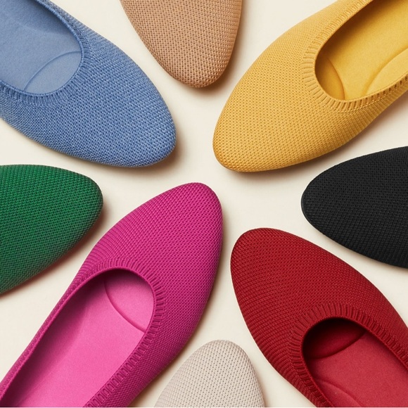 Vivaia GORGEOUS ❤️RED❤️ KNIT FLATS. NIB. SZ 43 (12) - Picture 6 of 10